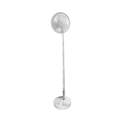 Telescopic Folding USB Charging Fan Adjustable height, quiet operation & portable perfect for desk, travel or outdoor use