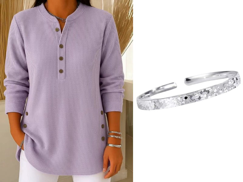 Women's Solid Color Crew Neck Long Sleeve Casual Loose Knit Pullover