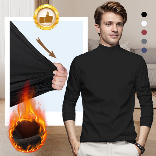 Men's Mercerized Cotton Stretch Warm And Comfortable Base Layer shirt