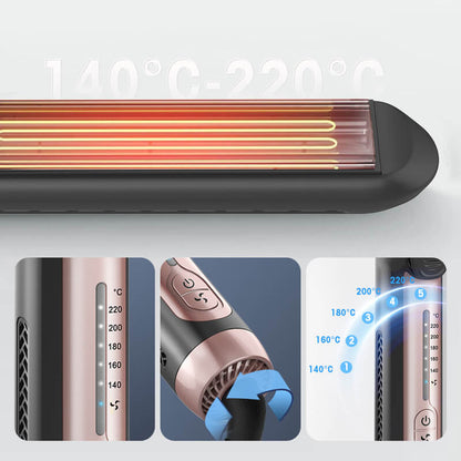 Cool Airflow Styler 2 in 1 Curl & Straighten iron