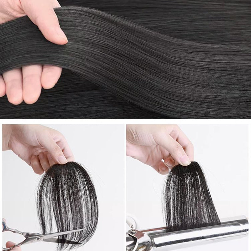 Seamless Clip-on French Bangs Wig