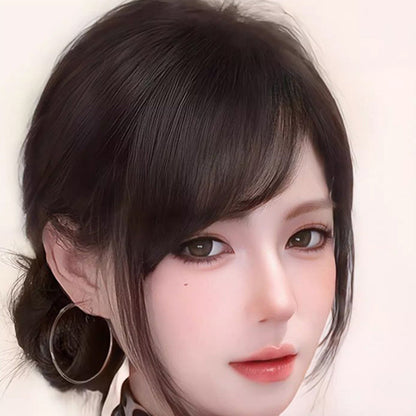 Seamless Clip-on French Bangs Wig