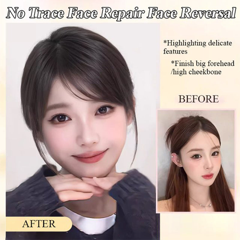 Seamless Clip-on French Bangs Wig