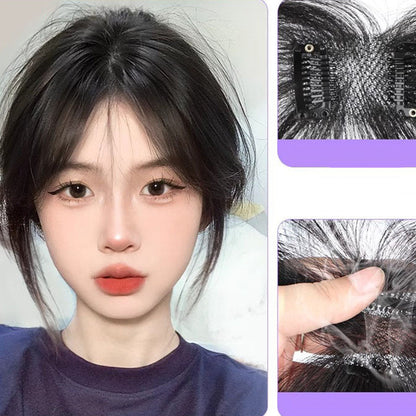 Seamless Clip-on French Bangs Wig