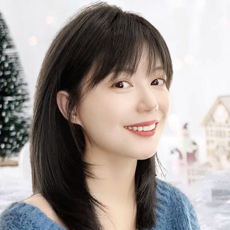 Clip-in Air Bangs Hair Piece