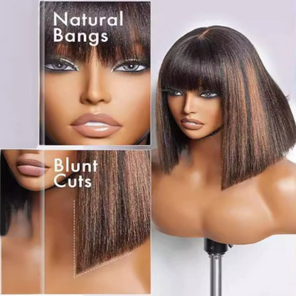 2025 Natural & Stylish Bob Wig for Women