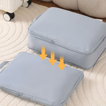 6-Piece Travel Compression Cube Set Expandable Capacity, Wrinkle-Resistant, and Adds 40% More Space