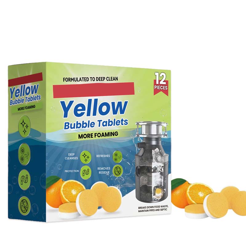 12PCS Garbage Disposal Cleaner & Deodorizer Tablets