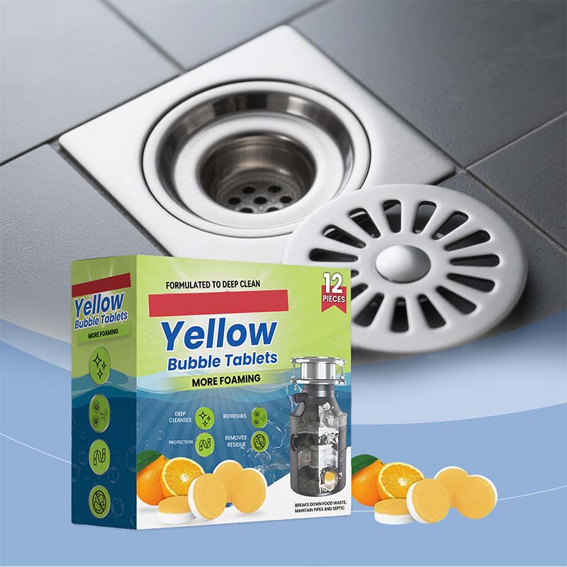 12PCS Garbage Disposal Cleaner & Deodorizer Tablets