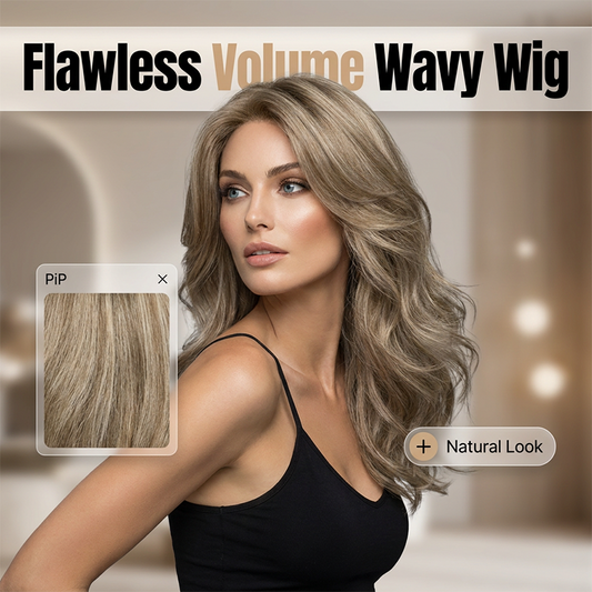 Long Layered Wig with Natural Waves