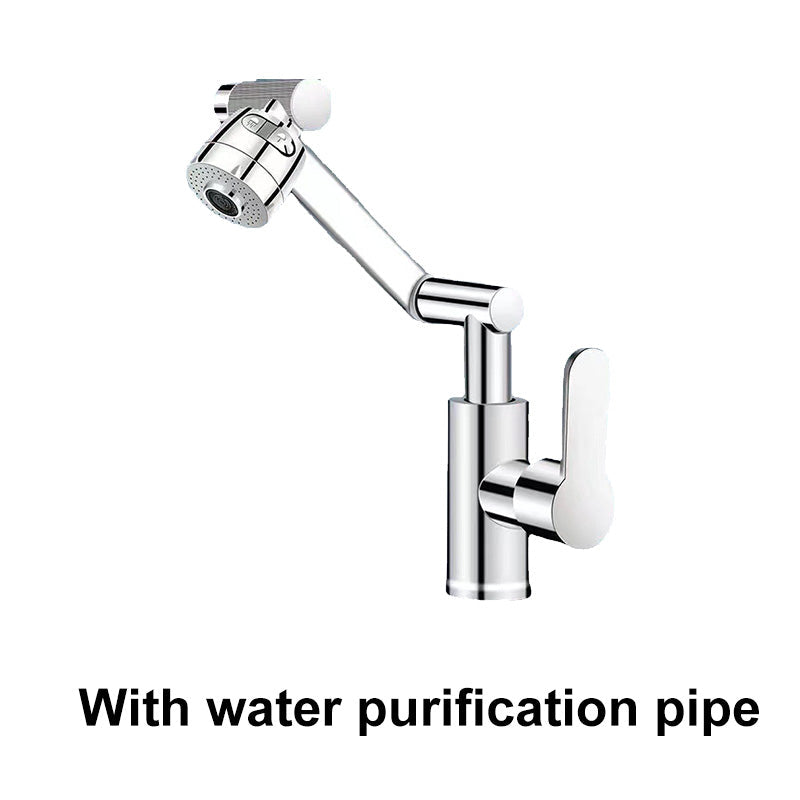 360 Rotating Mechanical Arm Faucet Flexible, Modern & Easy to Use