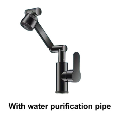 360 Rotating Mechanical Arm Faucet Flexible, Modern & Easy to Use