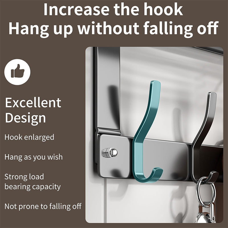 While Supplies Last Over The Door Hooks with Storage Basket
