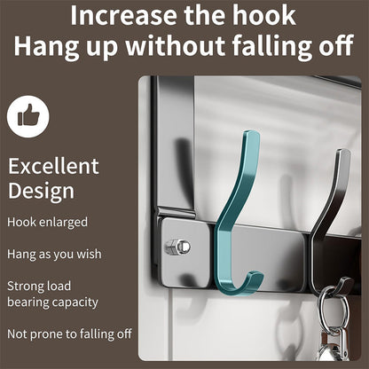 While Supplies Last Over The Door Hooks with Storage Basket