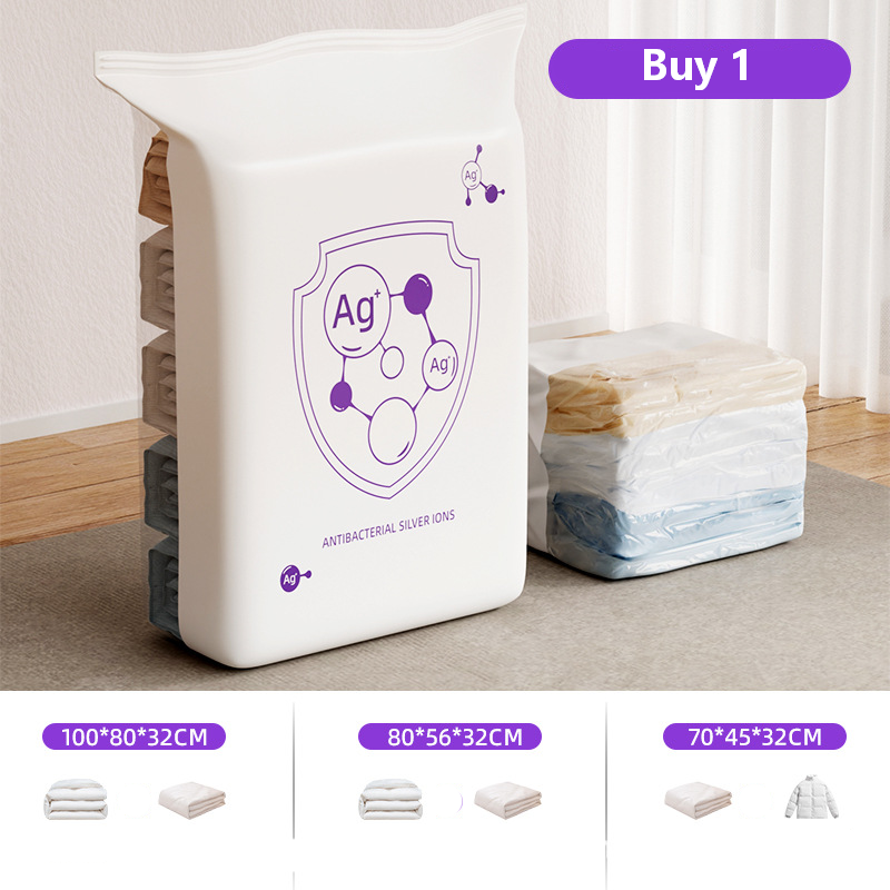 Instantly Free Up Closet Space Press & Compress Storage Bags