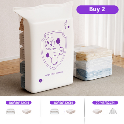 Instantly Free Up Closet Space Press & Compress Storage Bags