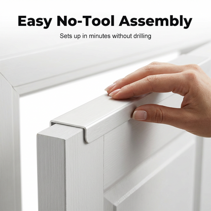 Over-the-Door Shoe Rack Organizer 24 pockets & tool-free install Fits standard doors, holds up to 24 pairs perfect for entryway or closet