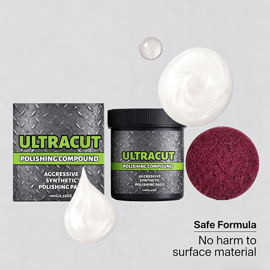 All-in-One Surface Restoration Polish with Pad Multi-Surface, Scratch Removal, Protective Shield