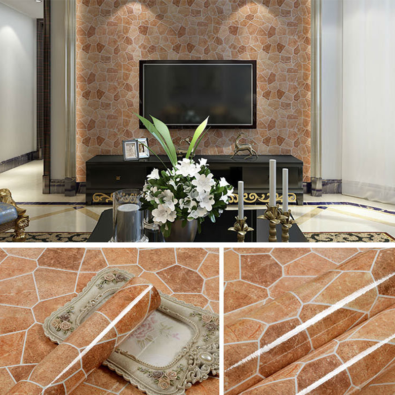 Self-Adhesive Faux Marble Wallpaper Roll Give Your Home A Luxury Makeover In Minutes