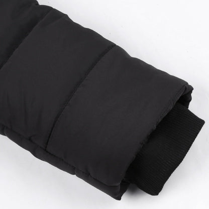 Women's Plush-Lined Hooded Mid-Length Coat