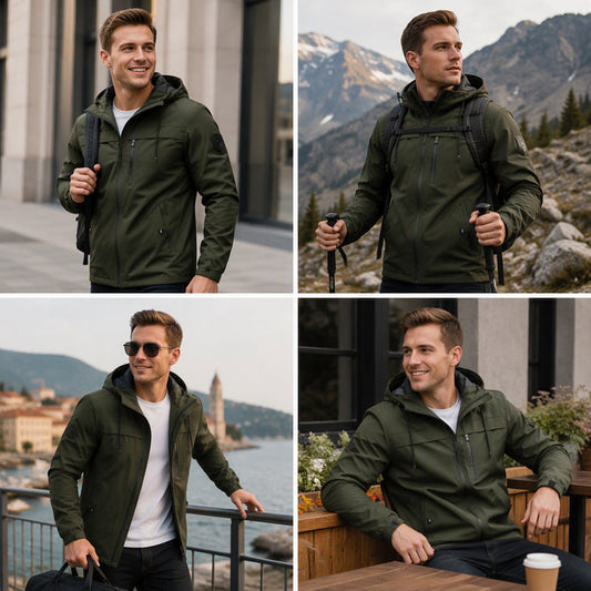 Men's Lightweight Hooded Jacket
