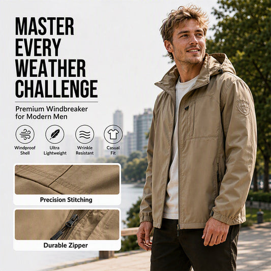 Men's Waterproof Windproof Jacket